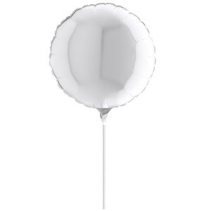 10″ Mini Shape μπαλόνι  Άσπρο