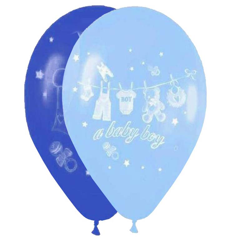 12″ Μπαλόνι Α baby boy καρότσι 12″ Μπαλόνι Α baby boy καρότσι