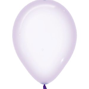 12″ Pure Crystal Μωβ λάτεξ μπαλόνι
