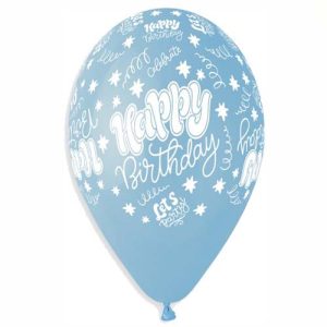 13″ Μπαλόνι baby blue Birthday Celebration