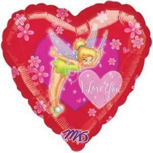 18” Μπαλόνι Tinkerbell καρδιά ‘I Love You’