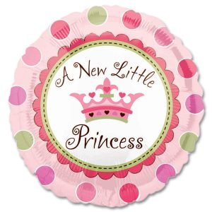 18” Μπαλόνι “A new little Princess” Crown