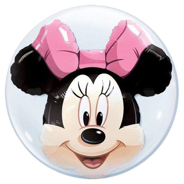 24″ Μπαλόνι Minnie Mouse διπλό bubble