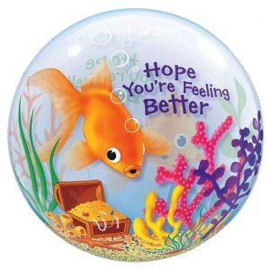 Μπαλόνι “Feeling Better” ψαράκια bubble 56 εκ