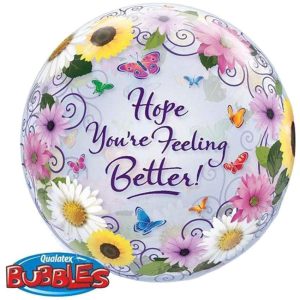 Μπαλόνι “Hope you are feeling better” bubble 51 εκ