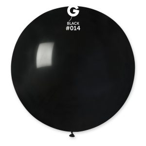 80cm – 31″ Μαύρο μεγάλο μπαλόνι