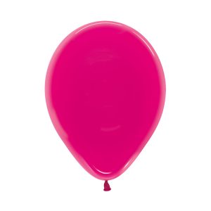 5″ Διάφανο Φούξια λάτεξ μπαλόνι