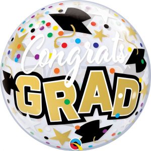 22″ Μπαλόνι Bubble Congrats Grad