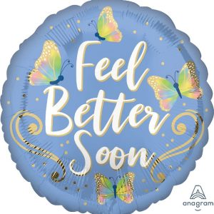 Μπαλόνι για Περαστικά “Feel Better Soon” Πεταλούδες