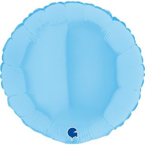 36″ Μπαλόνι Γαλάζιο Στρογγυλό