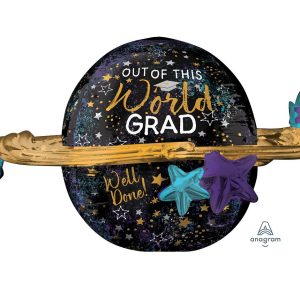 28″ Μπαλόνι Αποφοίτησης “Out of this World Grad” UltraShape