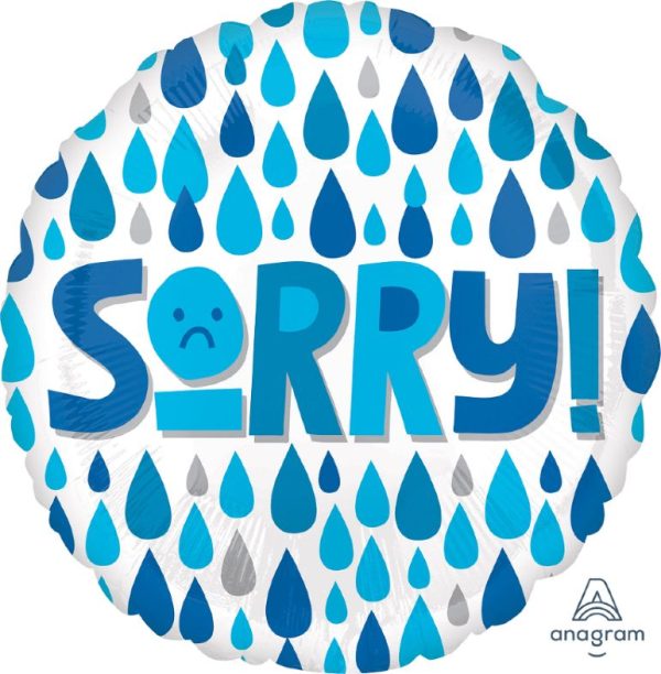 Μπαλόνι “Sorry” Σταγόνες Βροχής