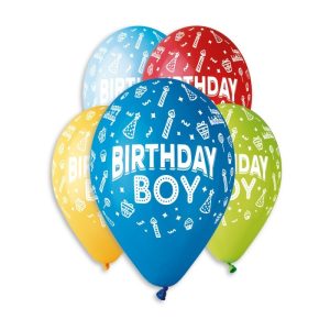13″ Μπαλόνια Birthday Boy